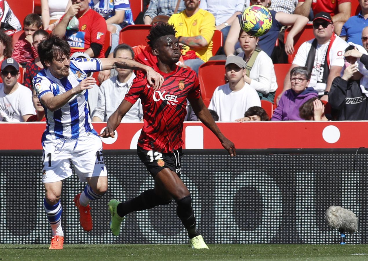 El Mallorca 1 - Real 1, en imágenes