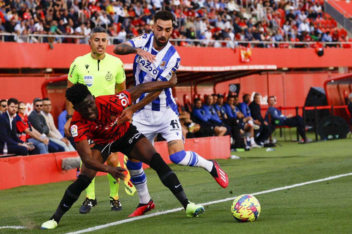 El Mallorca 1 - Real 1, en imágenes