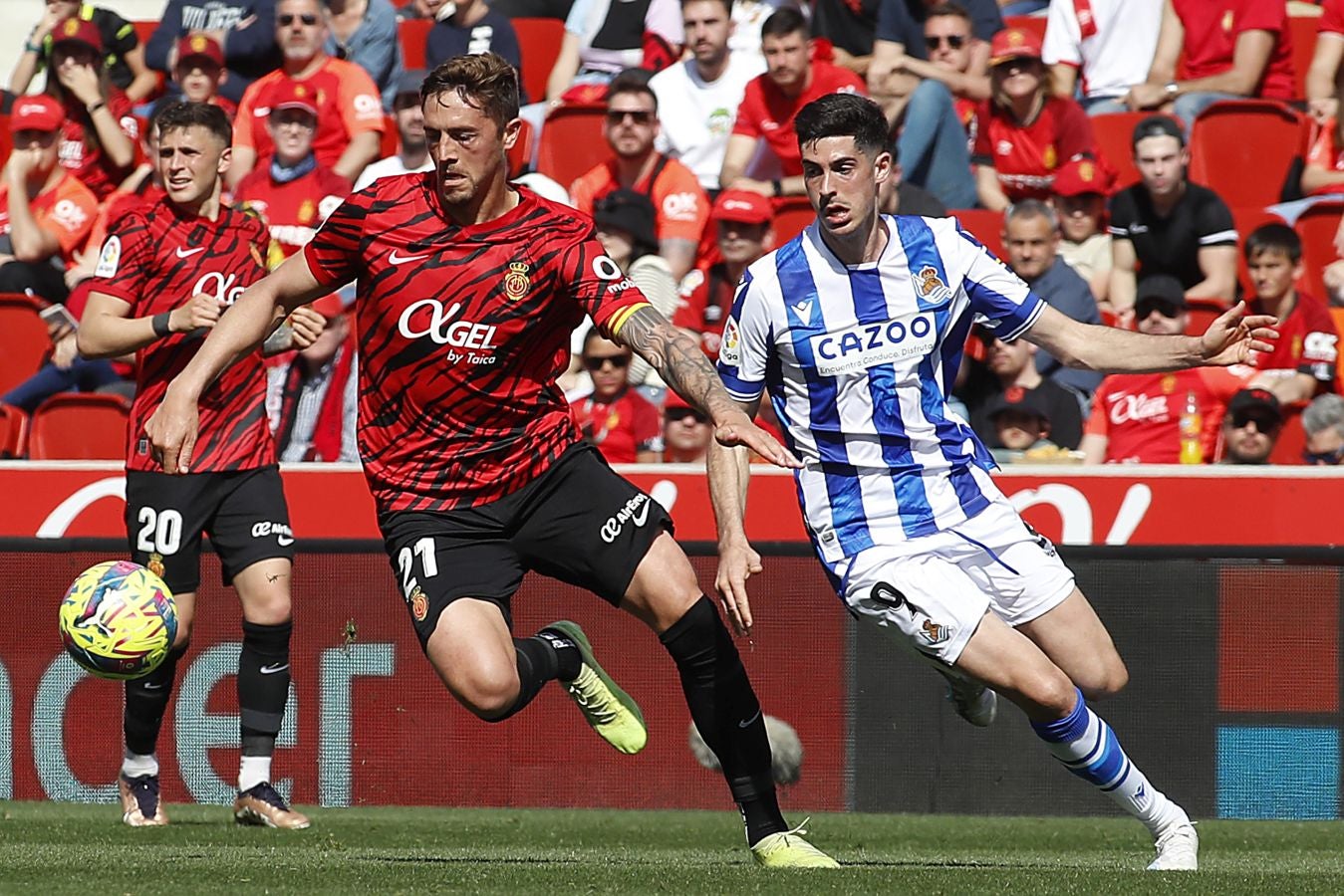 El Mallorca 1 - Real 1, en imágenes