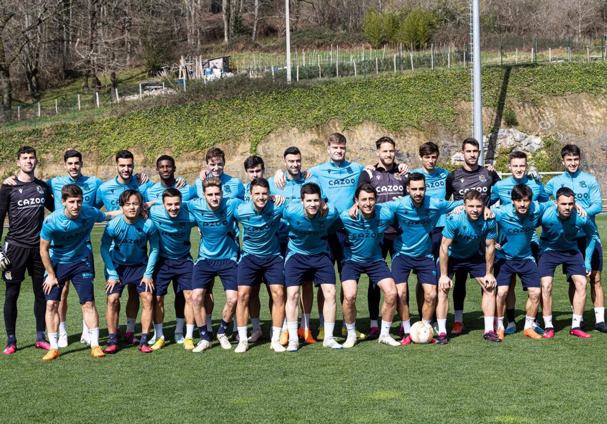 La Real hace piña antes de su gran noche