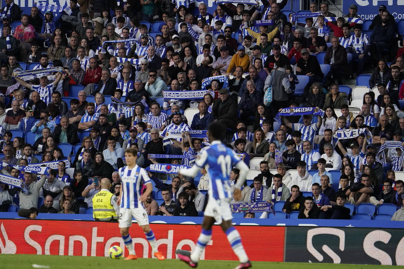 ¿Has estado en Anoeta? Búscate en la grada