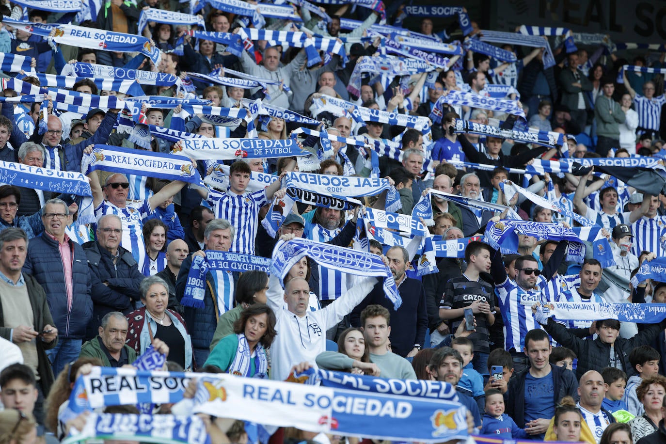 ¿Has estado en Anoeta? Búscate en la grada