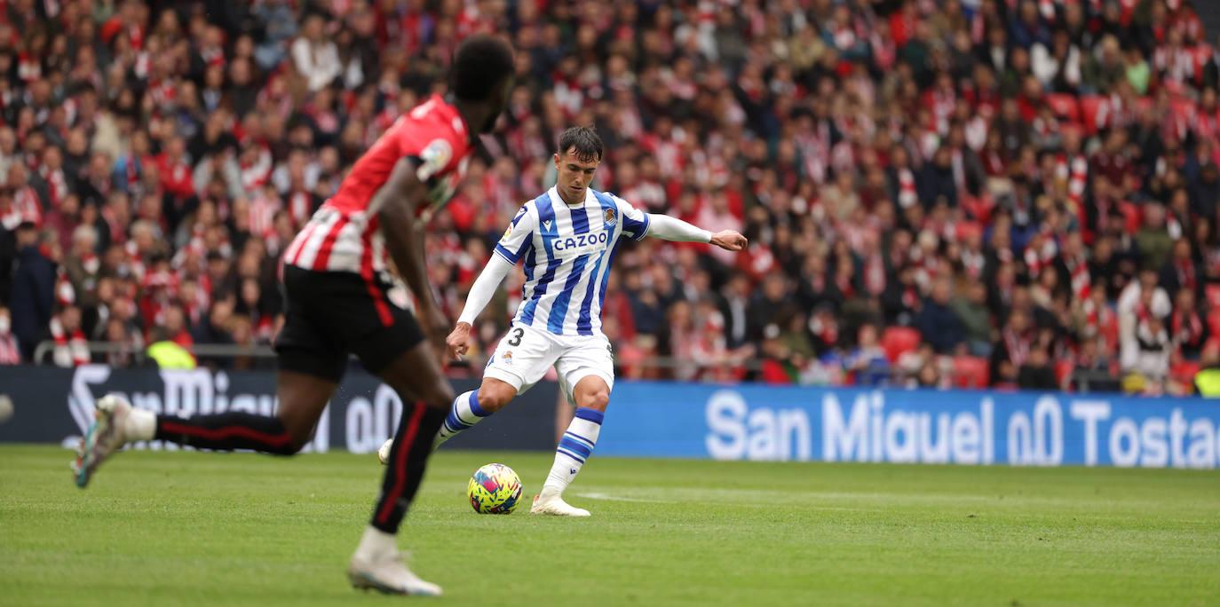 El derbi de San Mamés, en imágenes