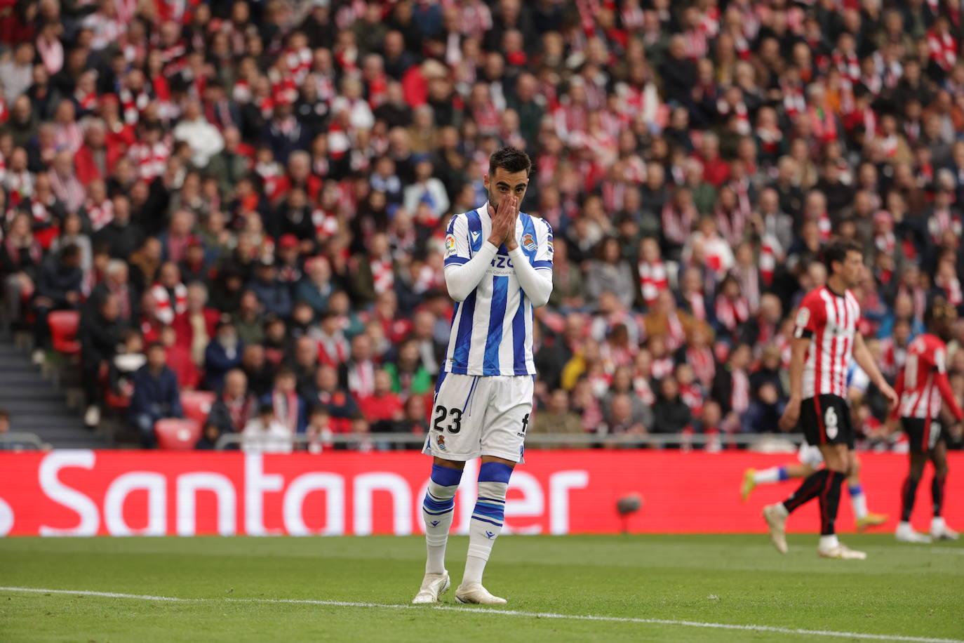 El derbi de San Mamés, en imágenes