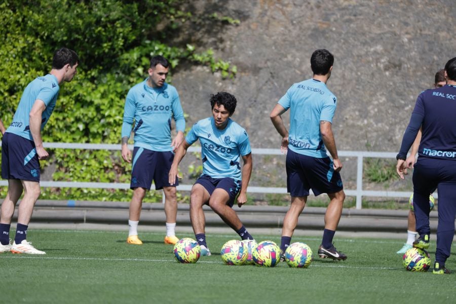 Último ensayo antes de recibir al Rayo