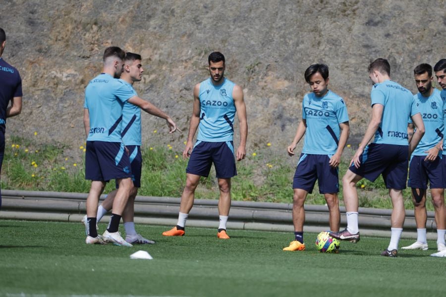 Último ensayo antes de recibir al Rayo