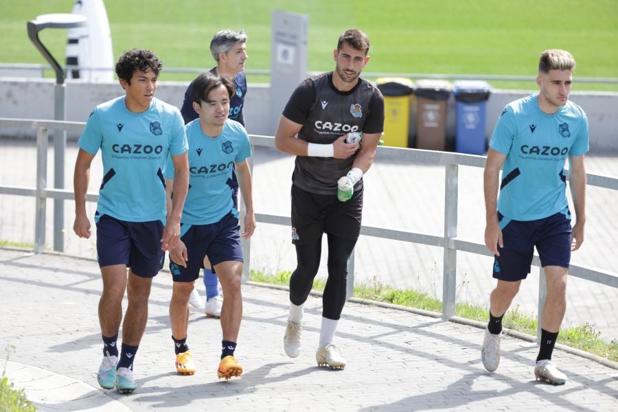 Último ensayo antes de recibir al Rayo