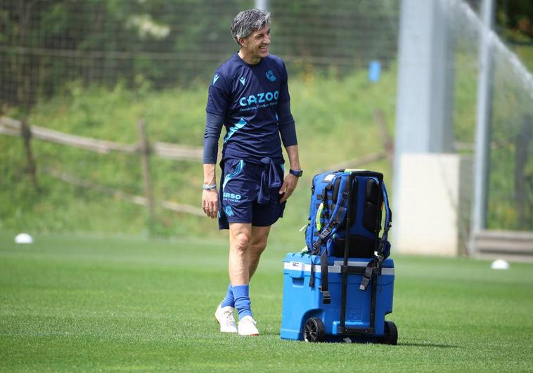 Imanol: «Quiero que Osasuna gane la final de Copa»