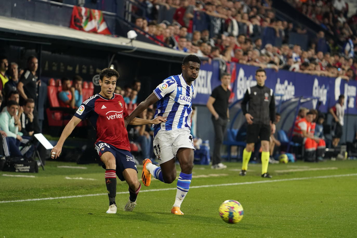 Las mejores imágenes del Osasuna-Real Sociedad