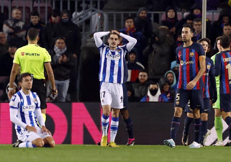 Busquets se marcha del Barça... Y el nombre de Martín Zubimendi vuelve a sonar a su pesar