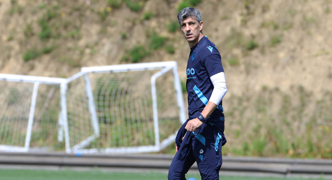 Las mejores imágenes el entrenamiento de la Real Sociedad