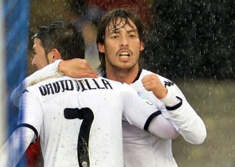 Imagen secundaria 1 - Silva jugó en el Eibar cedido en la temporada 04/05. En el Valencia formó una dupla endiablada con David Villa. Y con la selección fue miembro de la mejor generación.