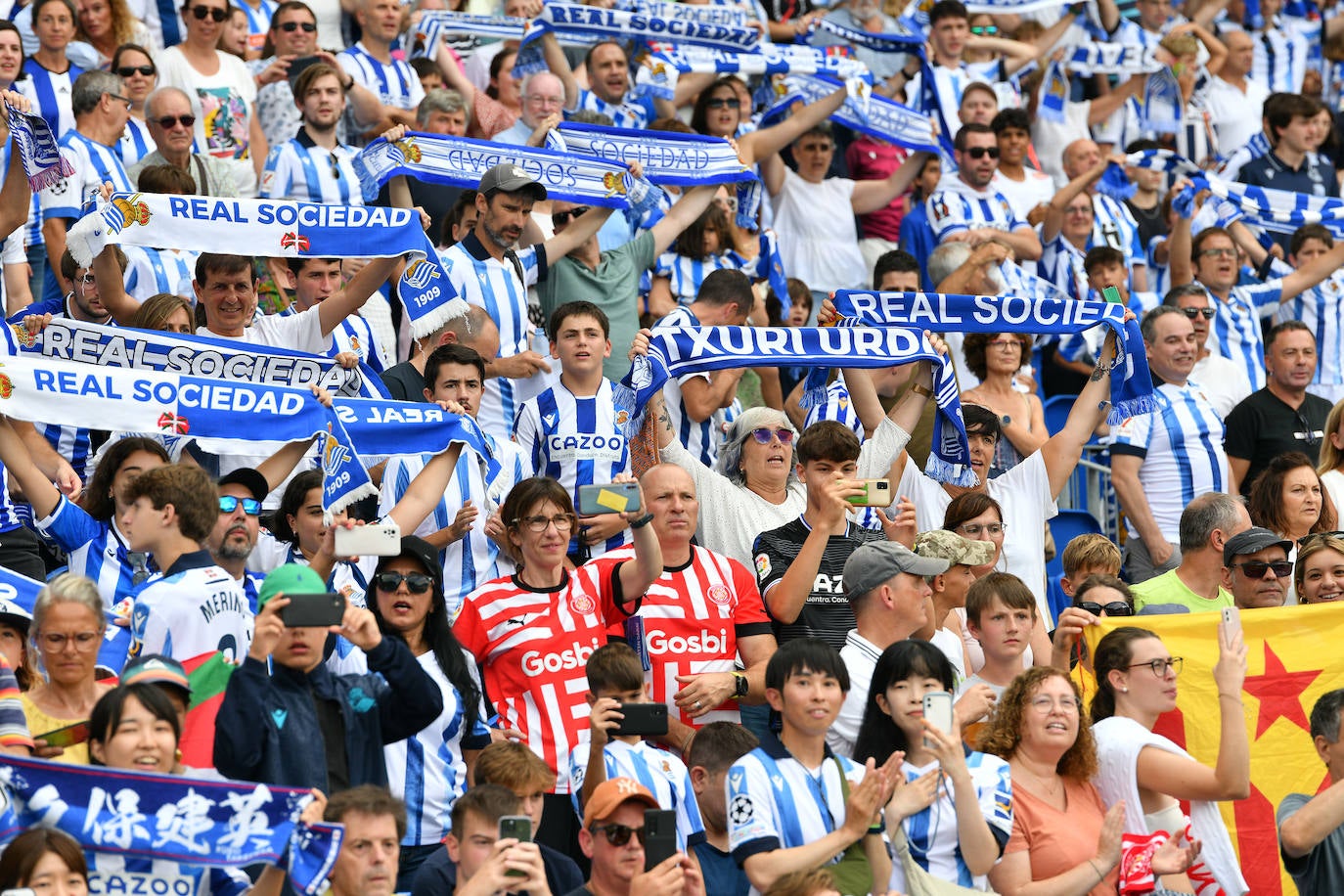 ¿Has estado en el Real Arena? Búscate en las gradas