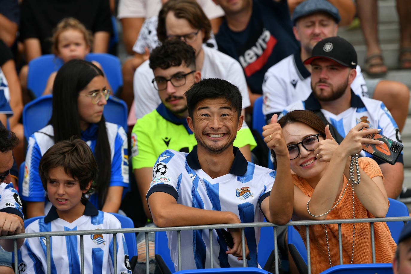 ¿Has estado en el Real Arena? Búscate en las gradas
