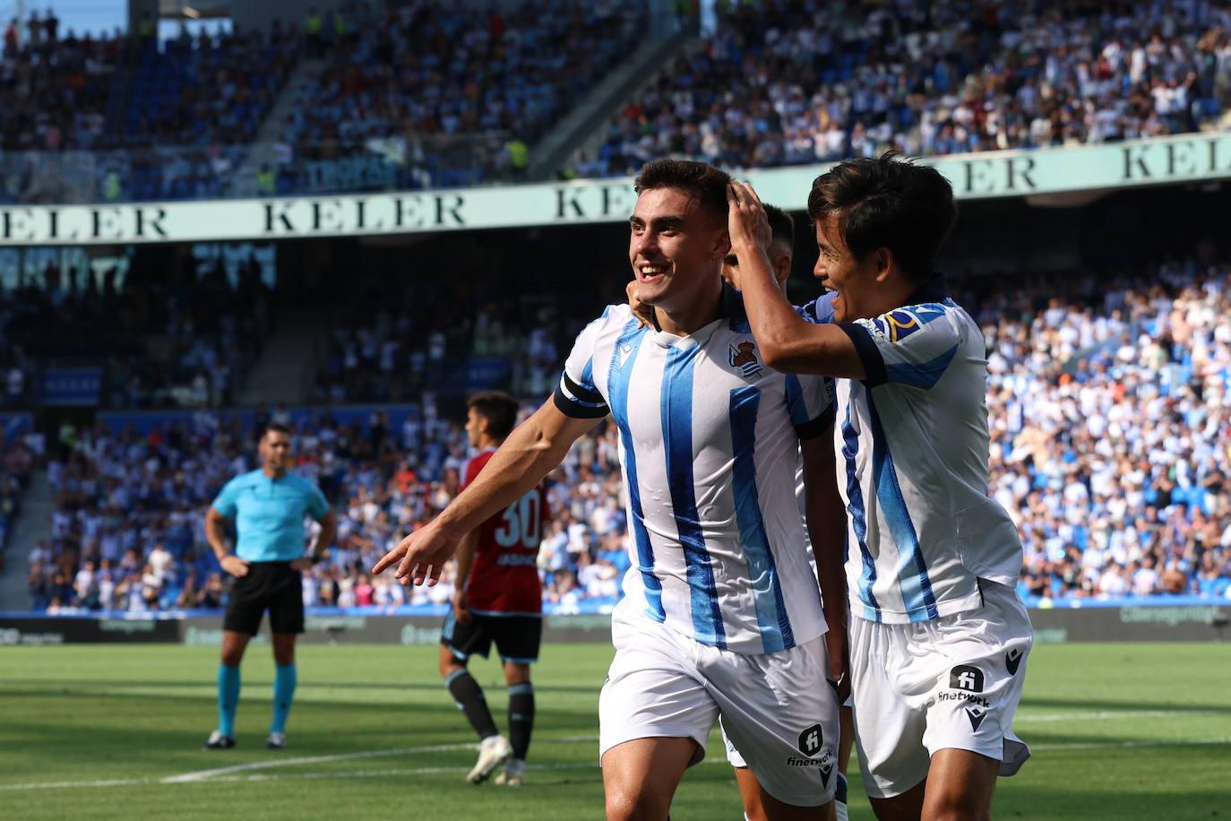 Las mejores imágenes del Real Sociedad-Celta de Vigo