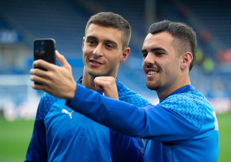Álex Sola ya juega sus primeros minutos en Mendizorrotza
