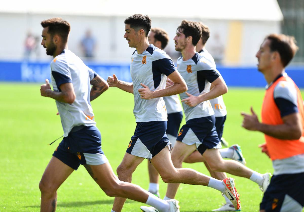 Cierre de semana en Zubieta sin Álvaro Odriozola