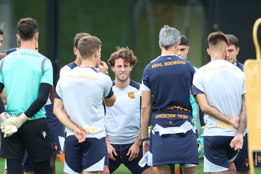 La Real prepara su encuentro ante el Real Madrid