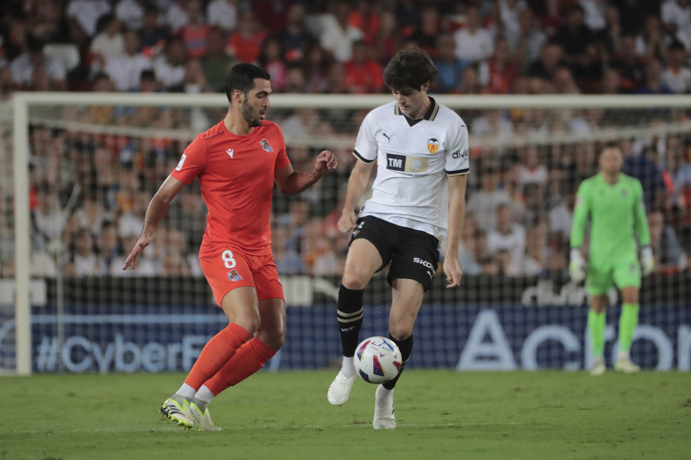 El Valencia - Real Sociedad, en imágenes