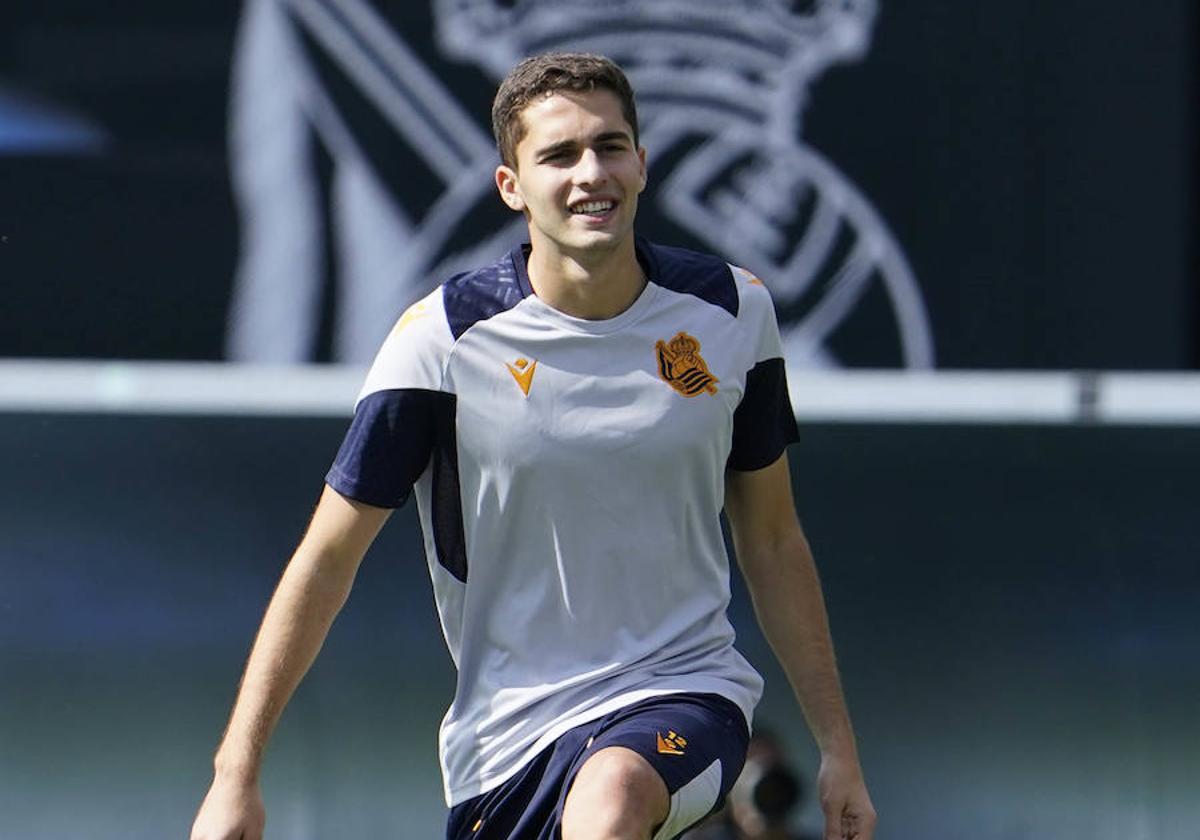 Arsen Zakharyan, en Zubieta.