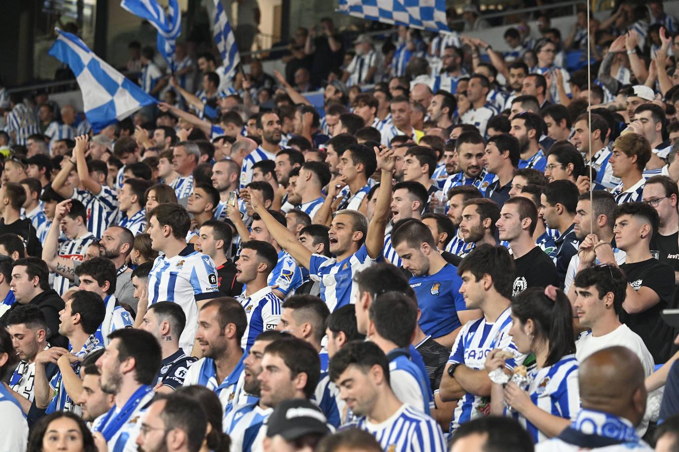 ¿Has estado en el Reale Arena? Búscate en las gradas