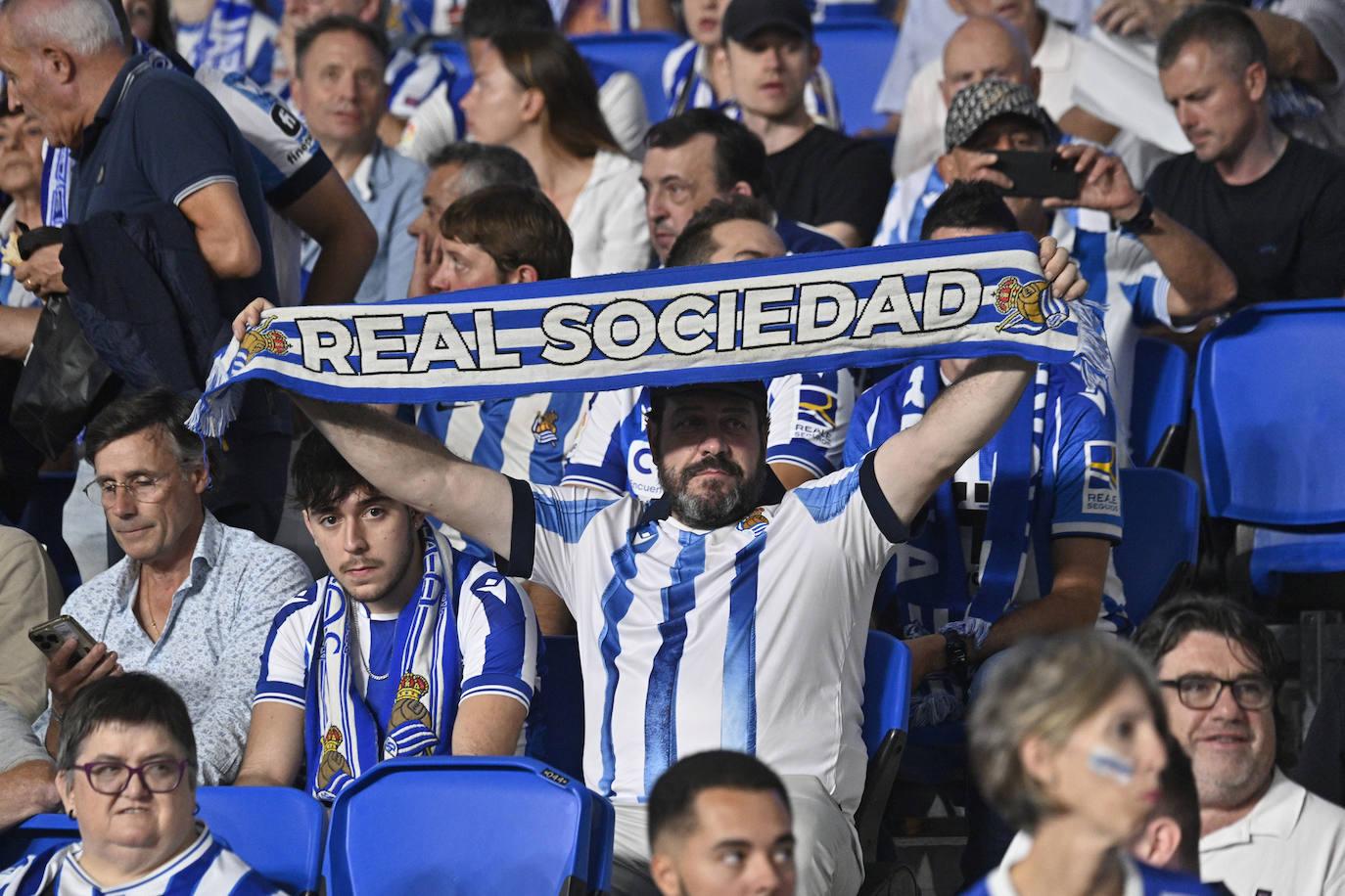 ¿Has estado en el Reale Arena? Búscate en las gradas