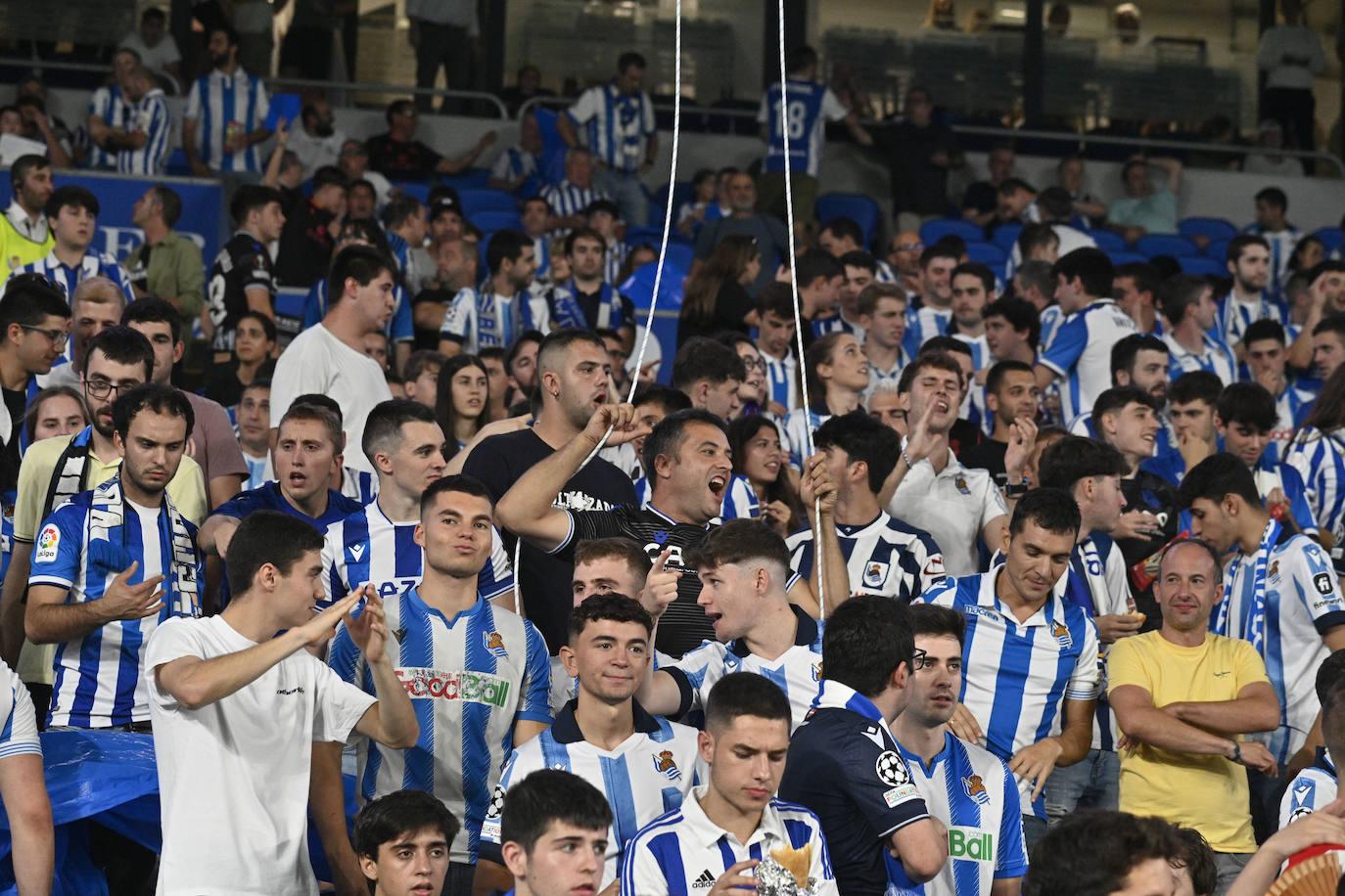 ¿Has estado en el Reale Arena? Búscate en las gradas