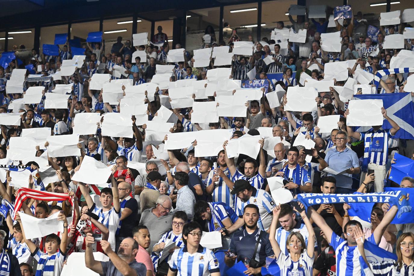 ¿Has estado en el Reale Arena? Búscate en las gradas