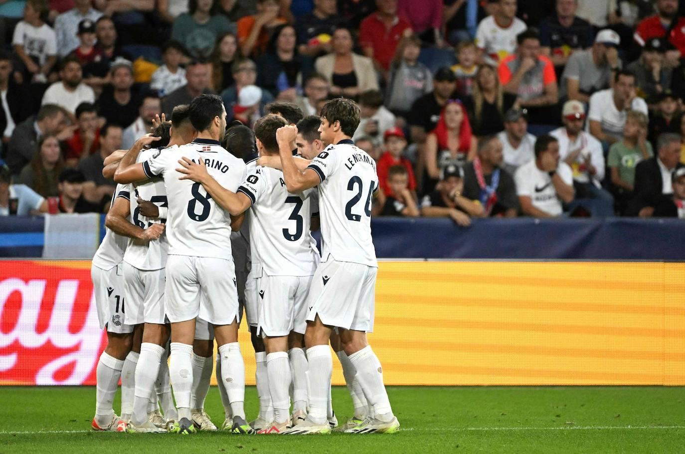 El Salzburgo-Real Sociedad, en imágenes