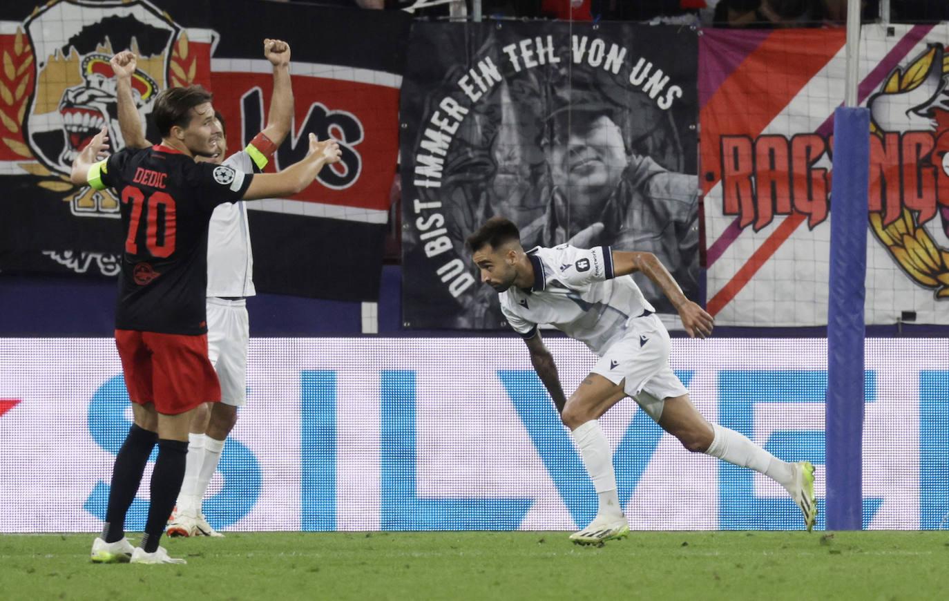 El Salzburgo-Real Sociedad, en imágenes