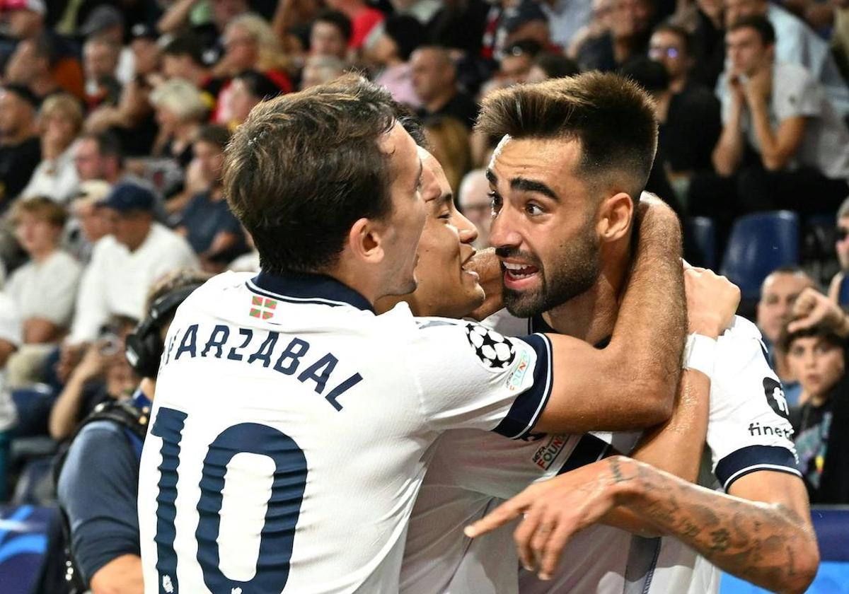 El Salzburgo-Real Sociedad, en imágenes