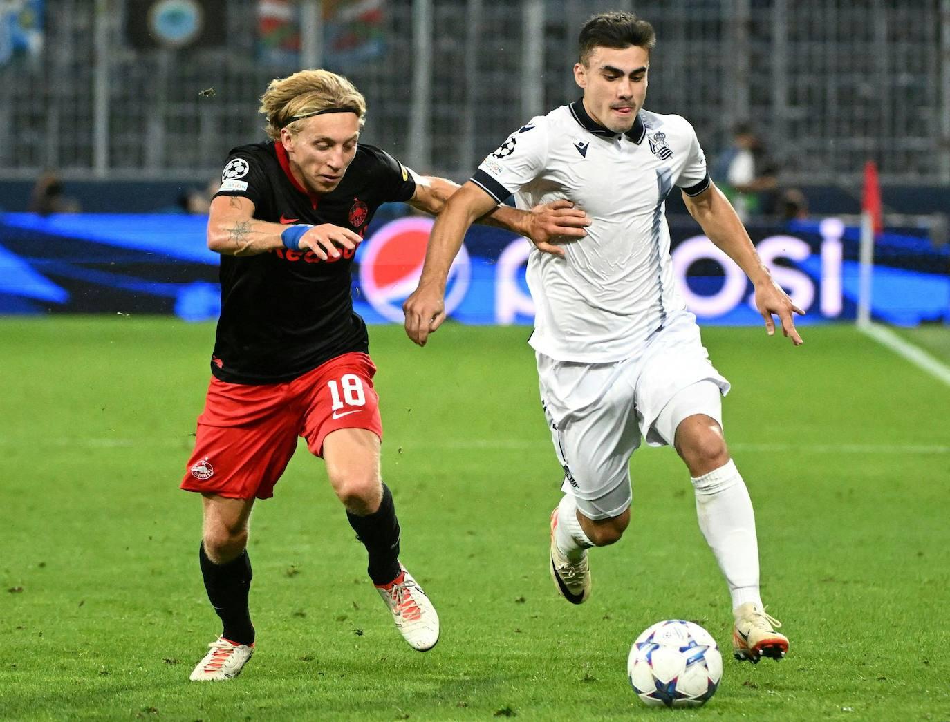 El Salzburgo-Real Sociedad, en imágenes