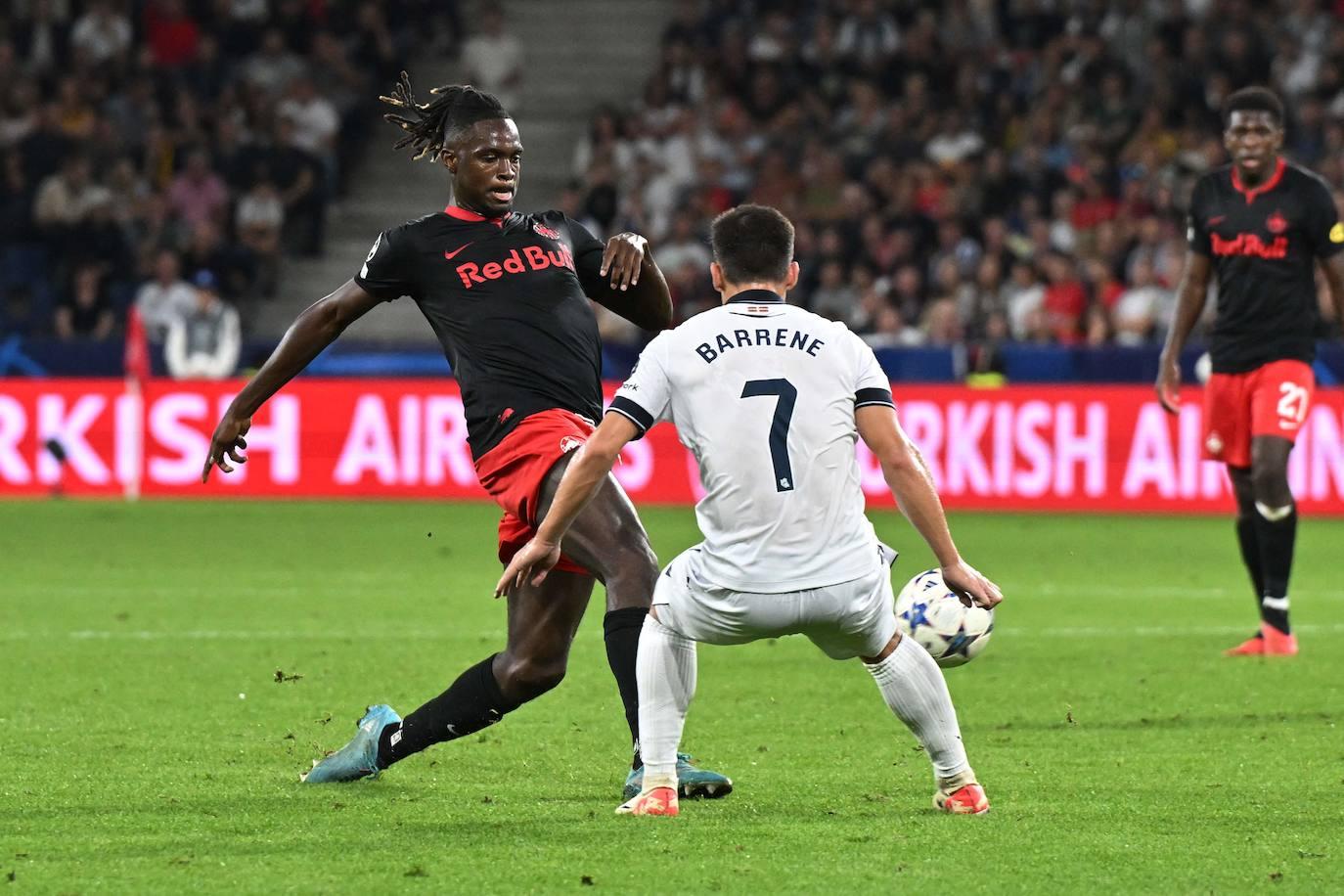 El Salzburgo-Real Sociedad, en imágenes