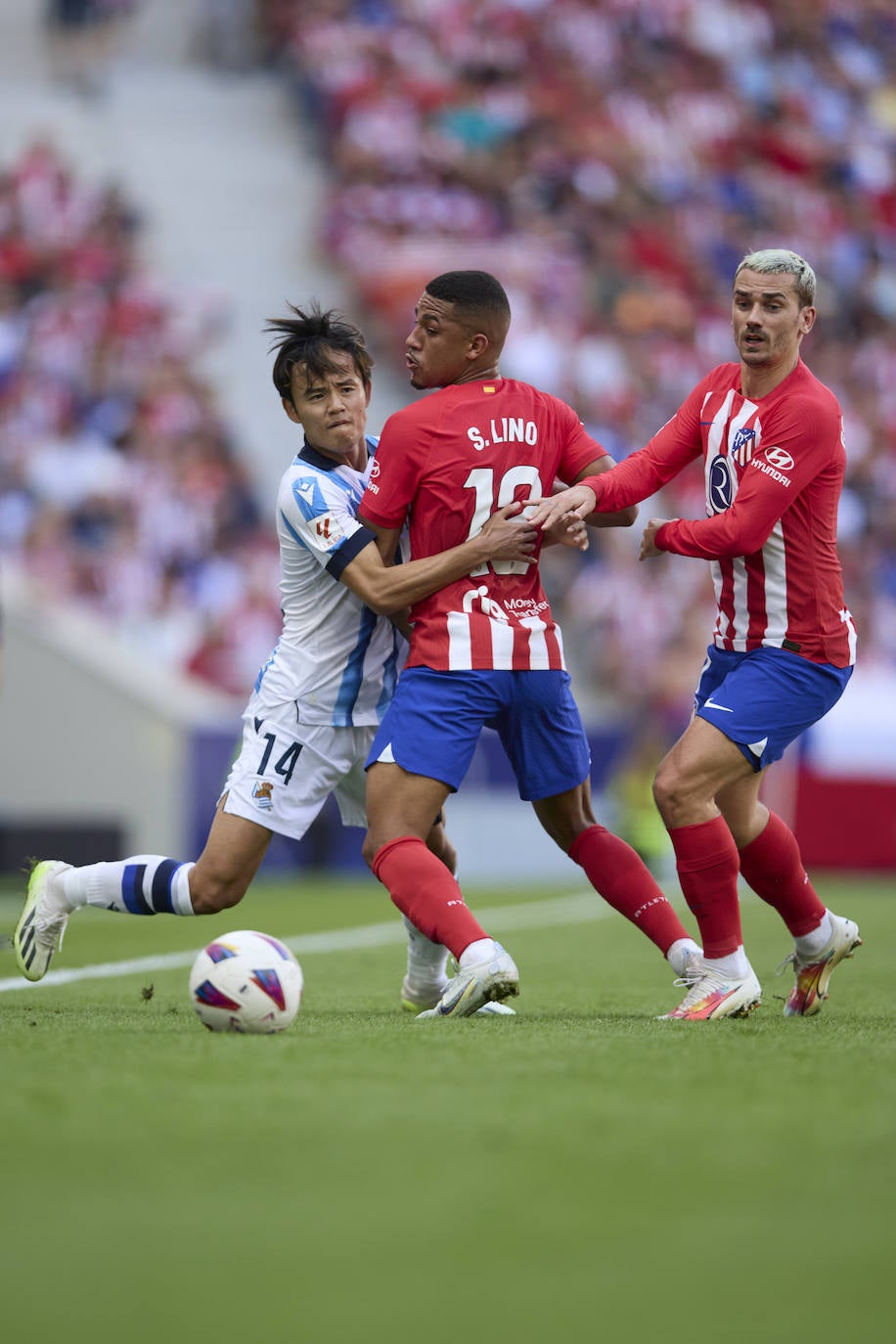 El Atlético - Real Sociedad, en imágenes