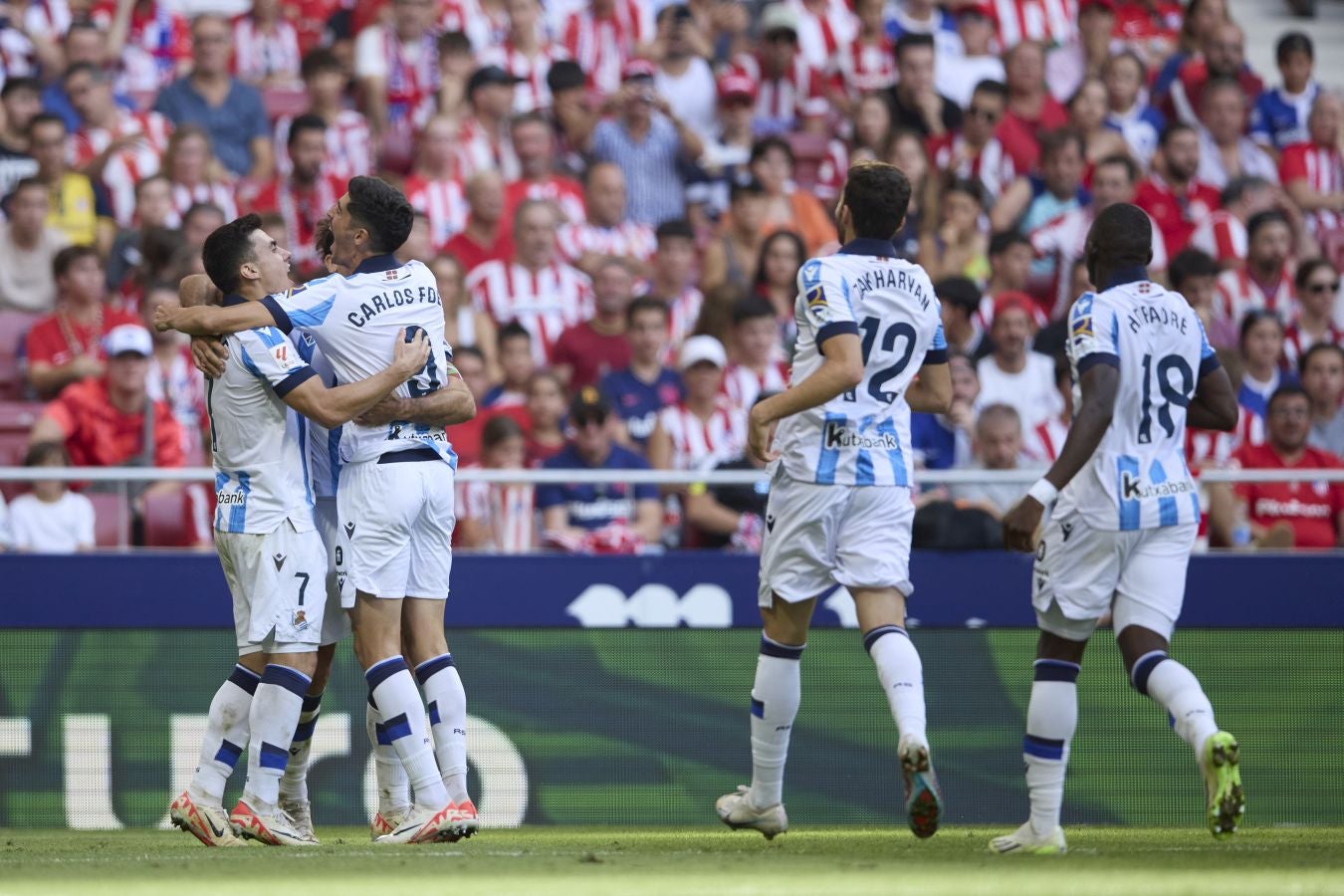 El Atlético - Real Sociedad, en imágenes