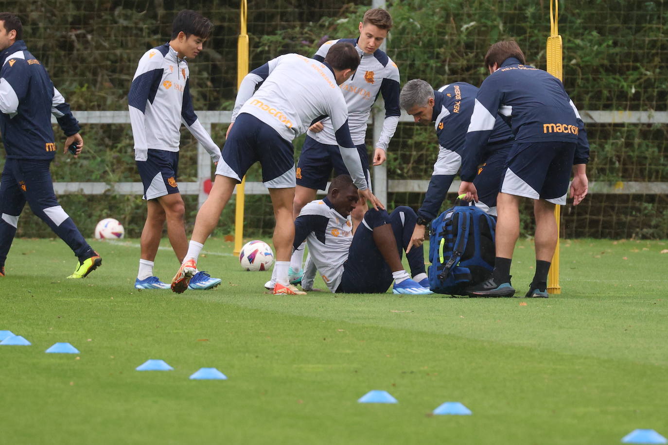 La Real prepara el partido contra el Mallorca