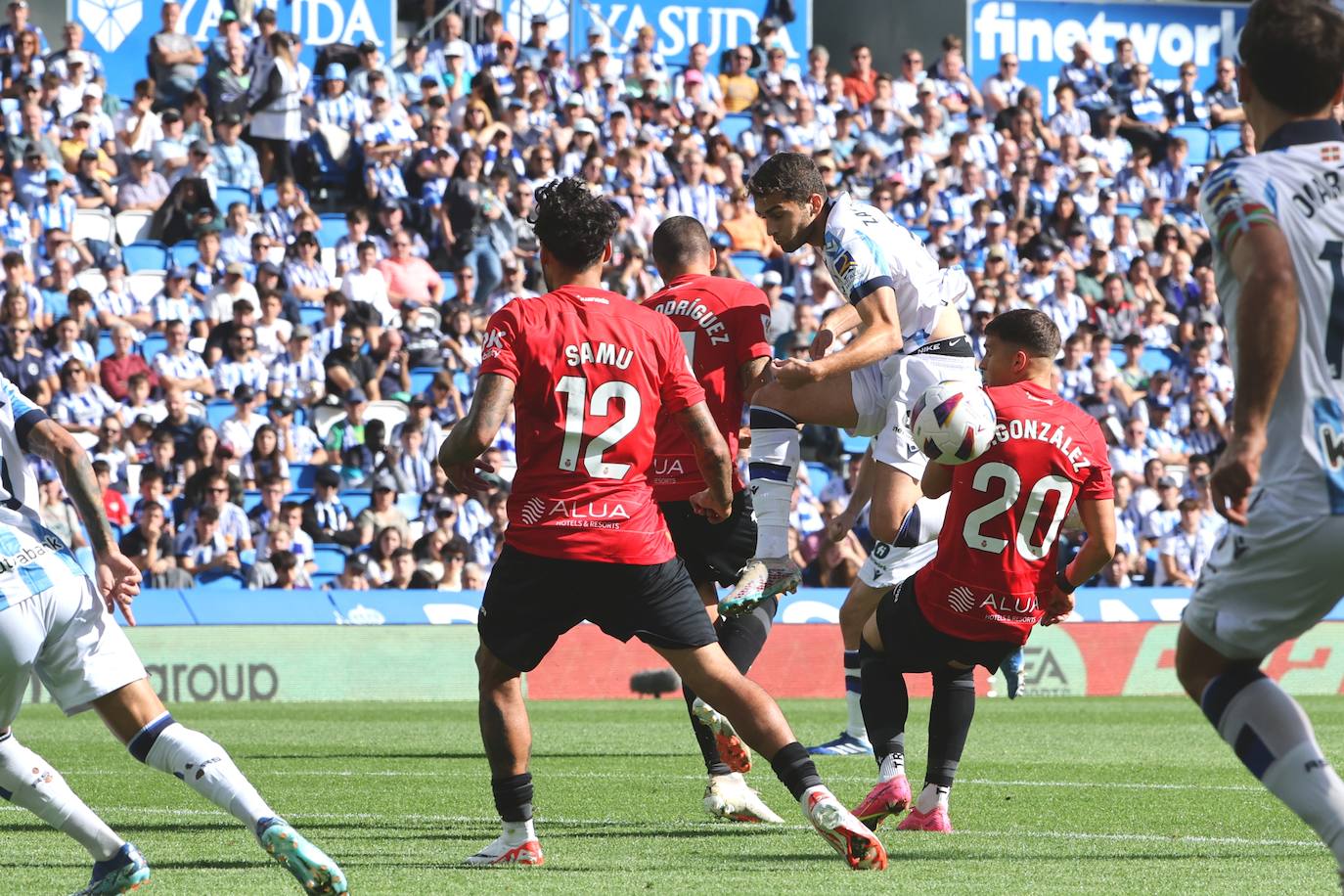 Las mejores imágenes del Real Sociedad-Mallorca