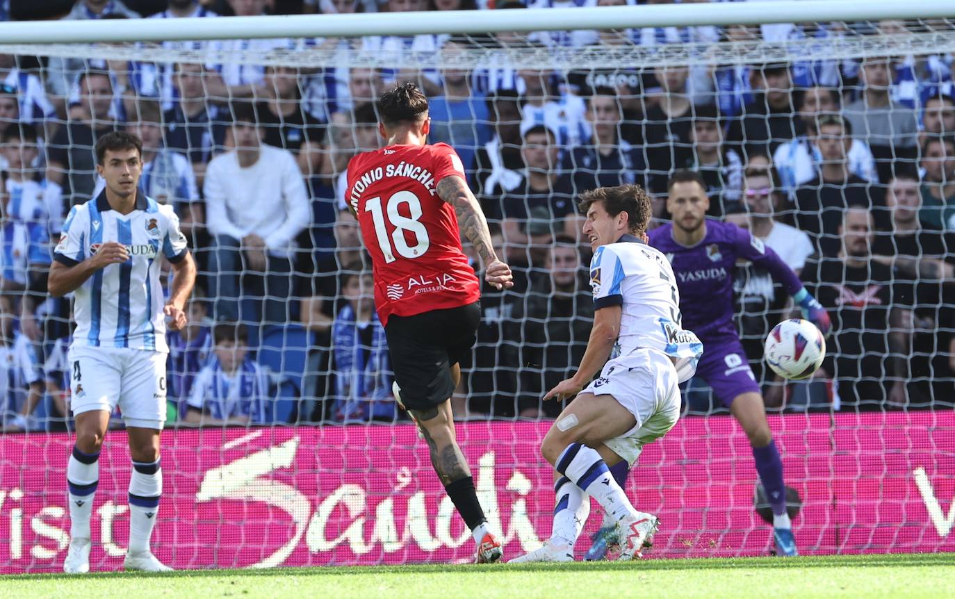 Las mejores imágenes del Real Sociedad-Mallorca