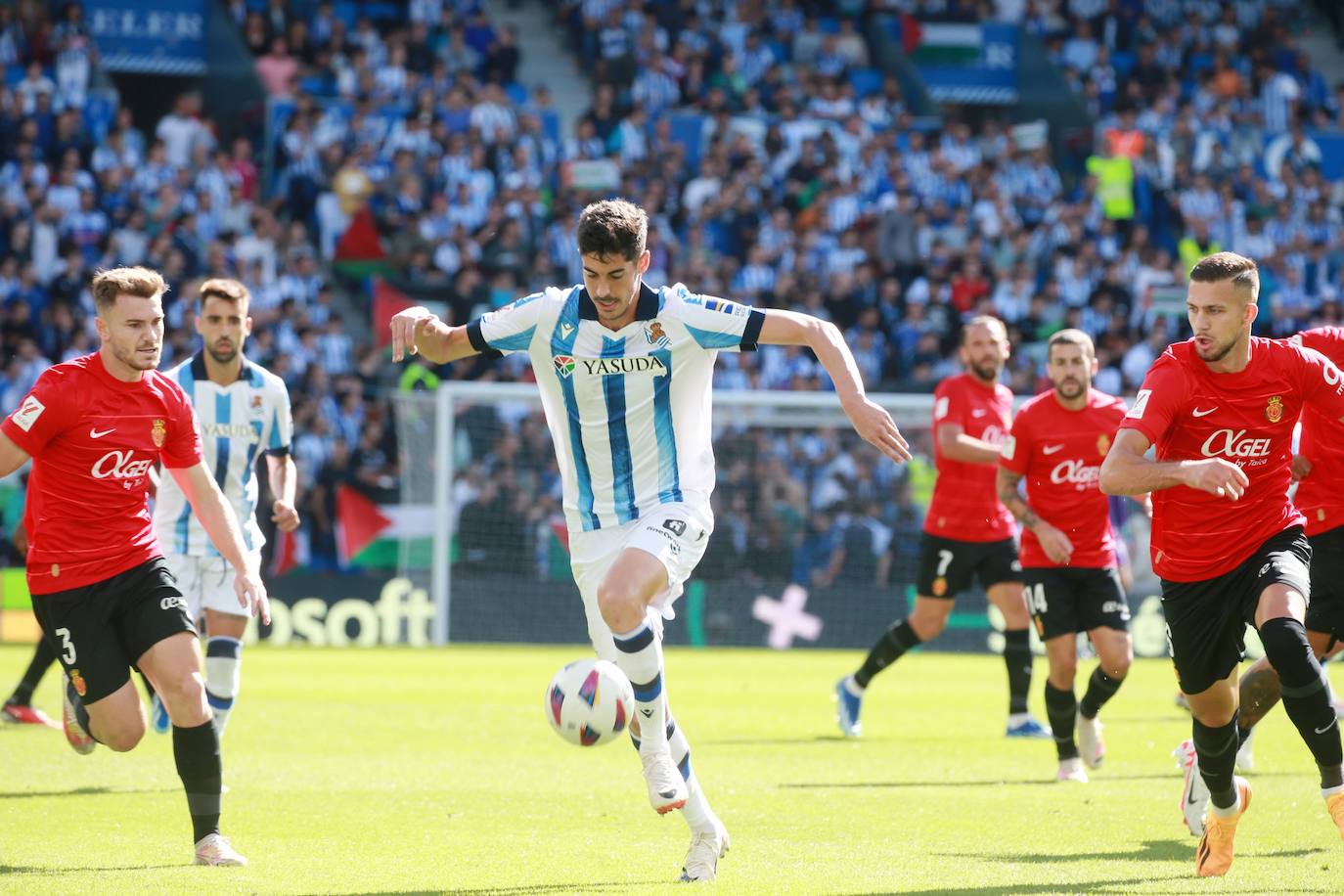 Las mejores imágenes del Real Sociedad-Mallorca