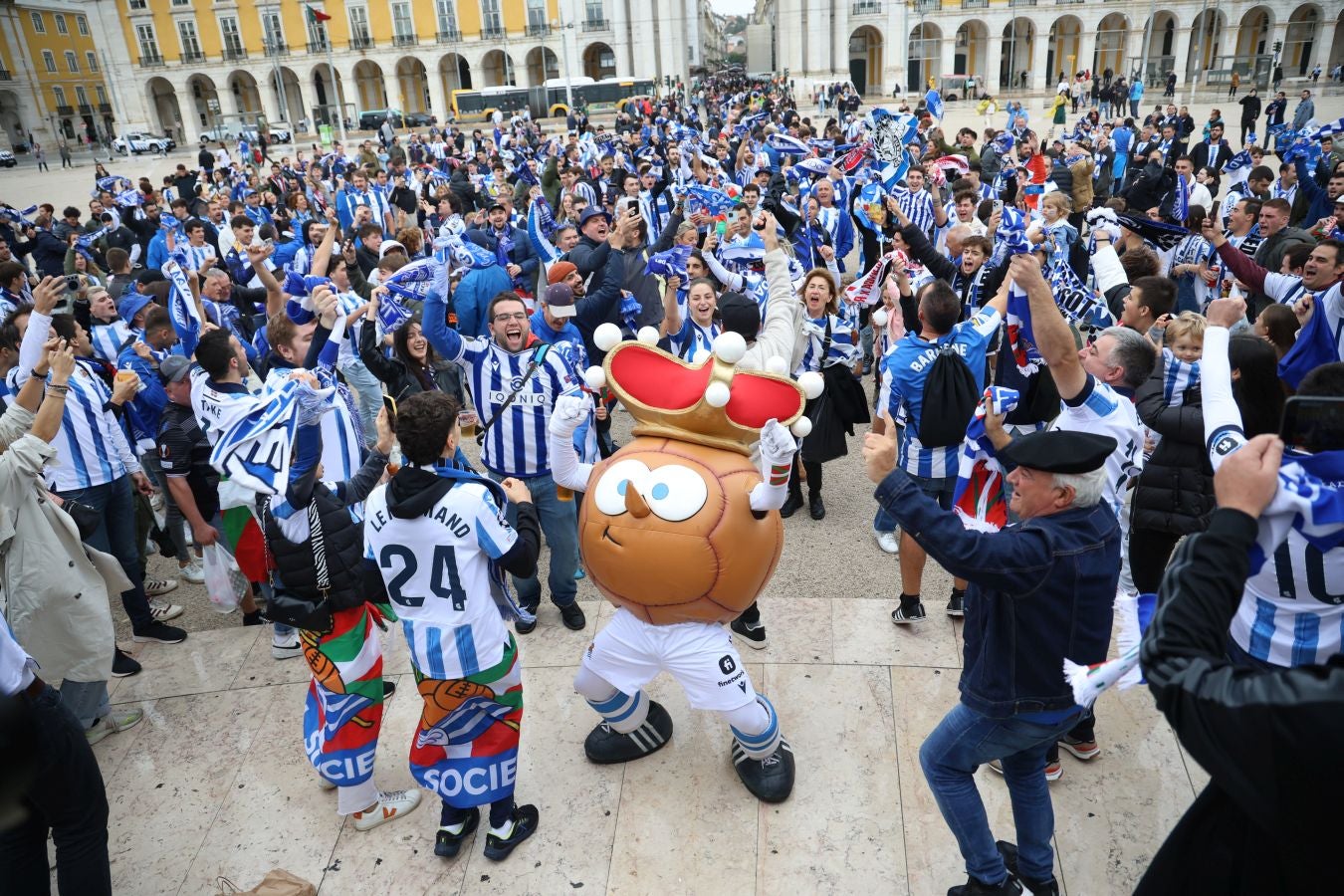 &#039;Txurdin&#039; pone Lisboa a bailar