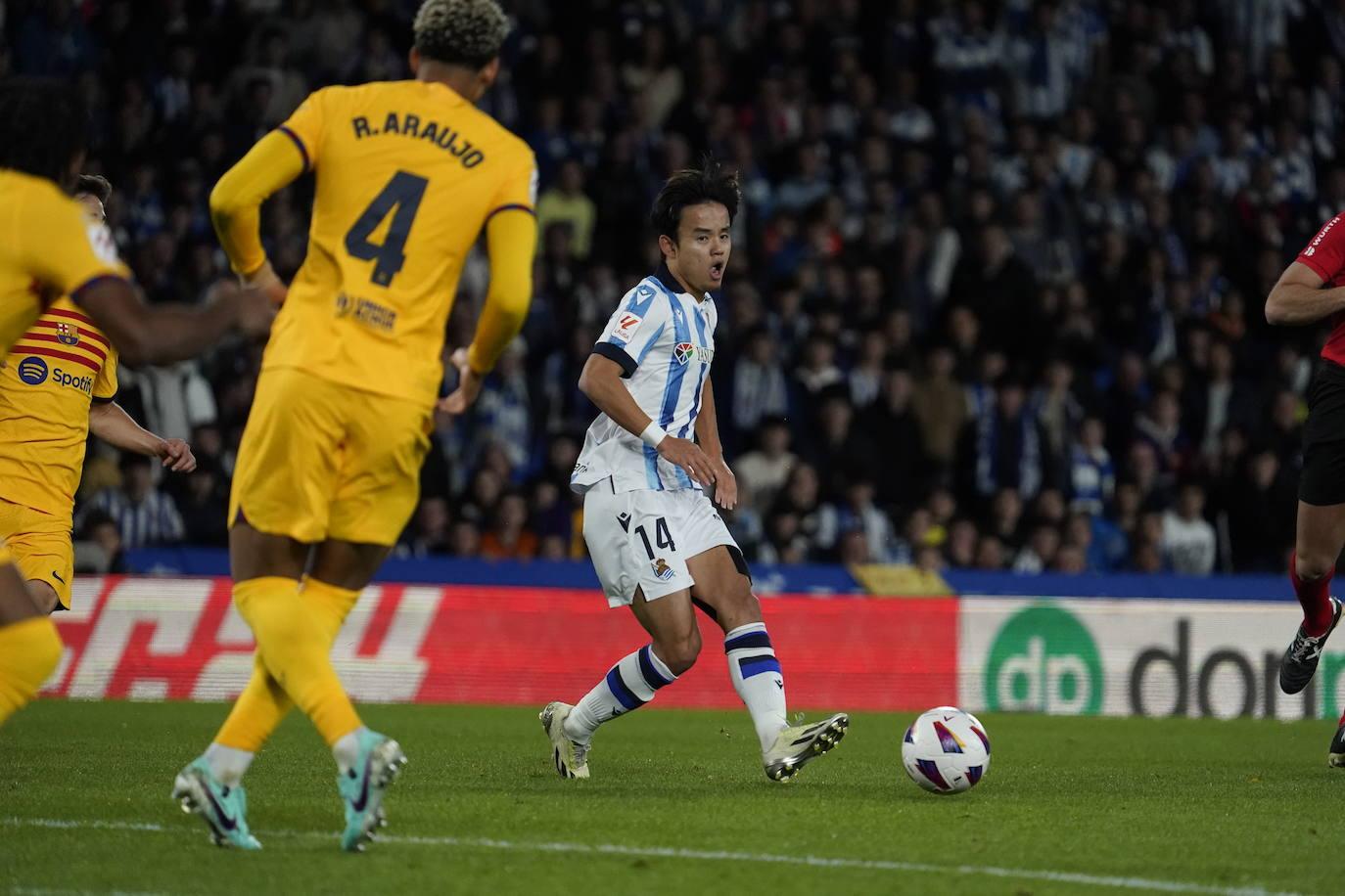 Las mejores imágenes del Real Sociedad - Barcelona