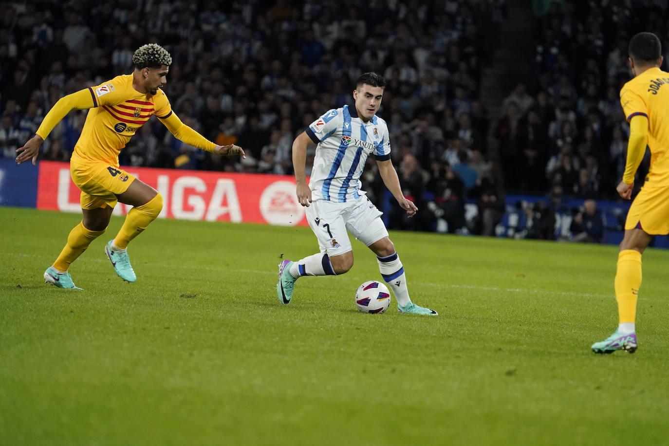 Las mejores imágenes del Real Sociedad - Barcelona