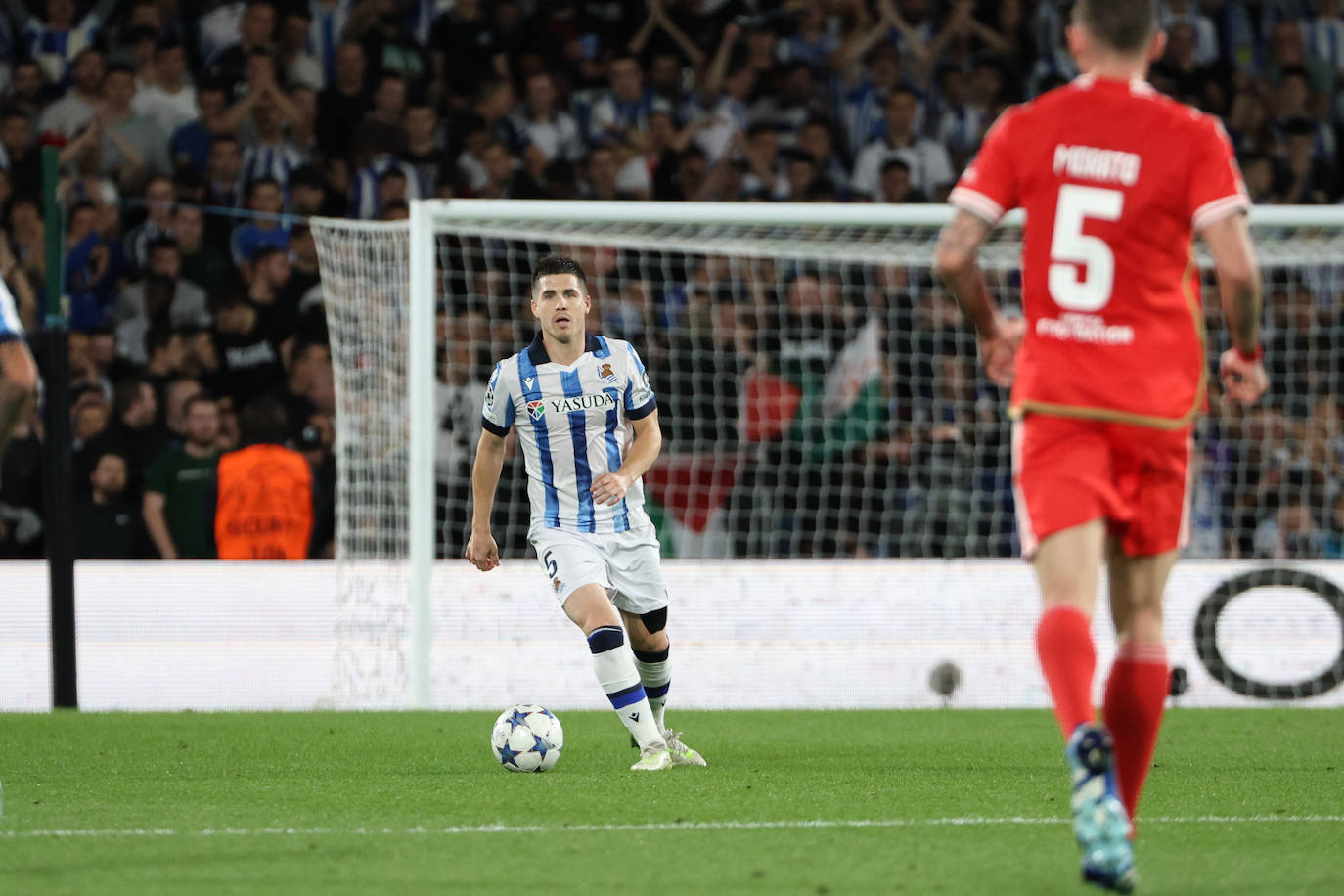 La mejores imágenes del Real Sociedad - Benfica