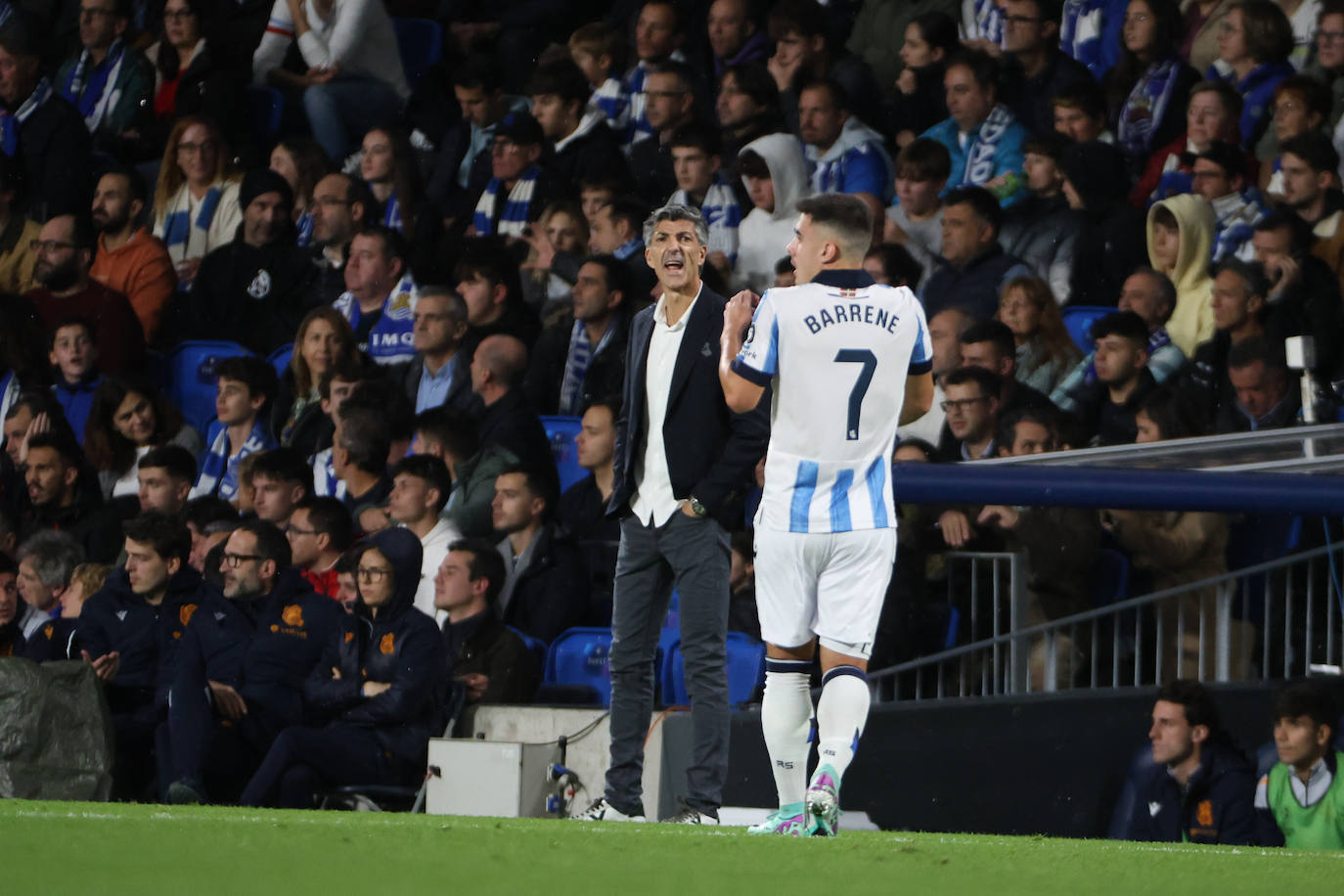 La mejores imágenes del Real Sociedad - Benfica