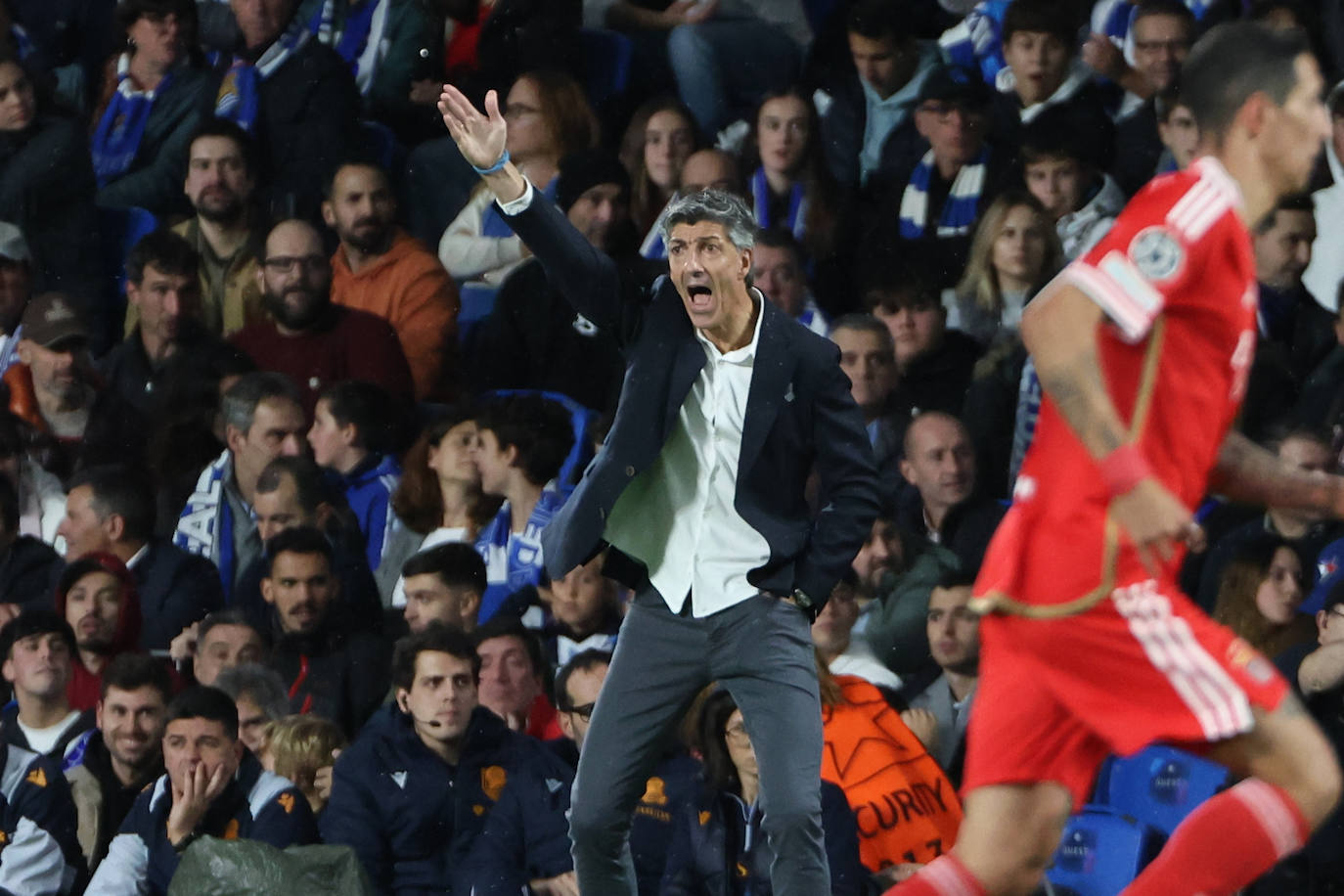 La mejores imágenes del Real Sociedad - Benfica