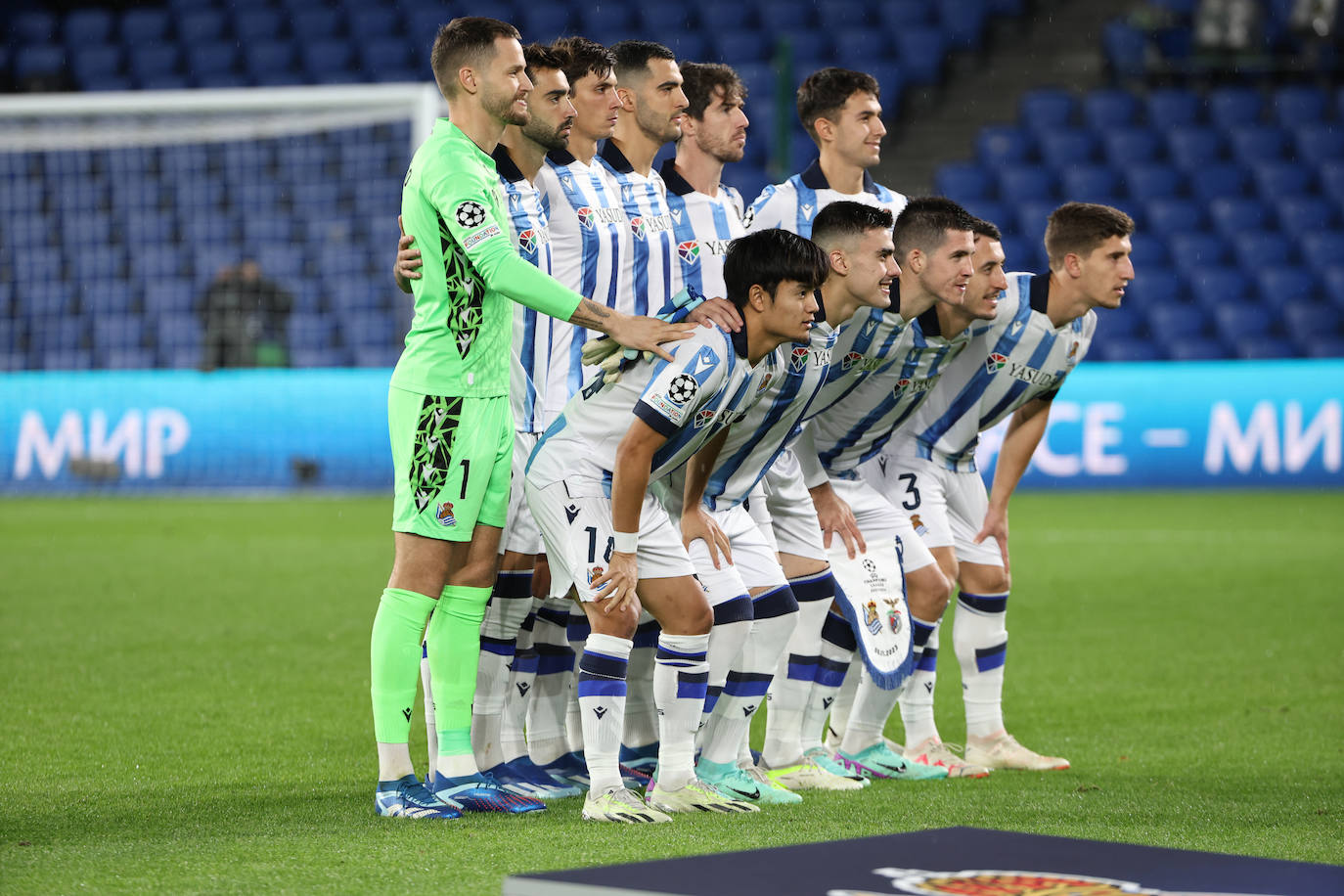 La mejores imágenes del Real Sociedad - Benfica