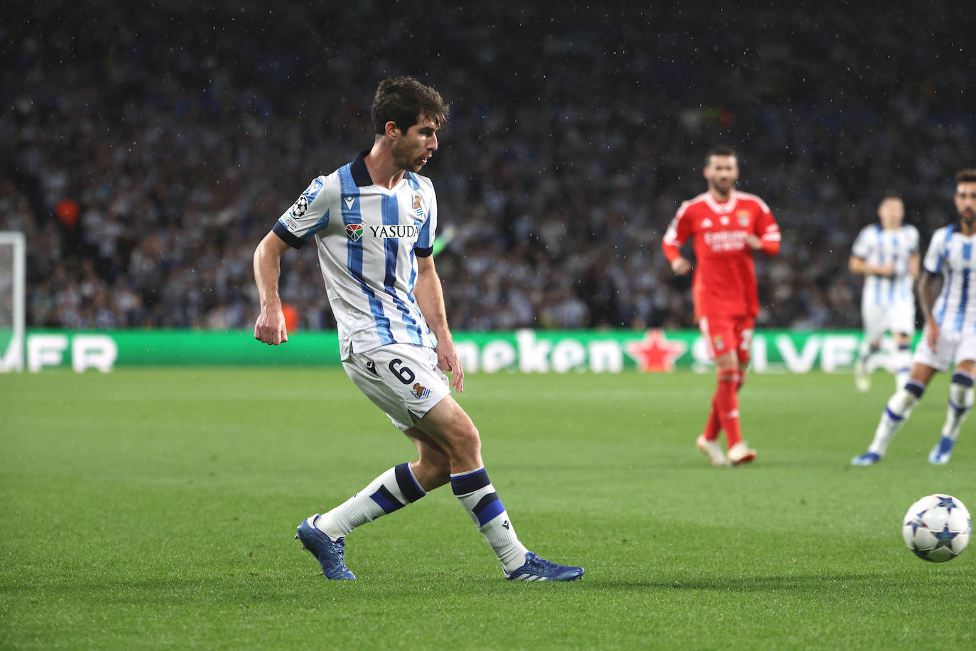 La mejores imágenes del Real Sociedad - Benfica