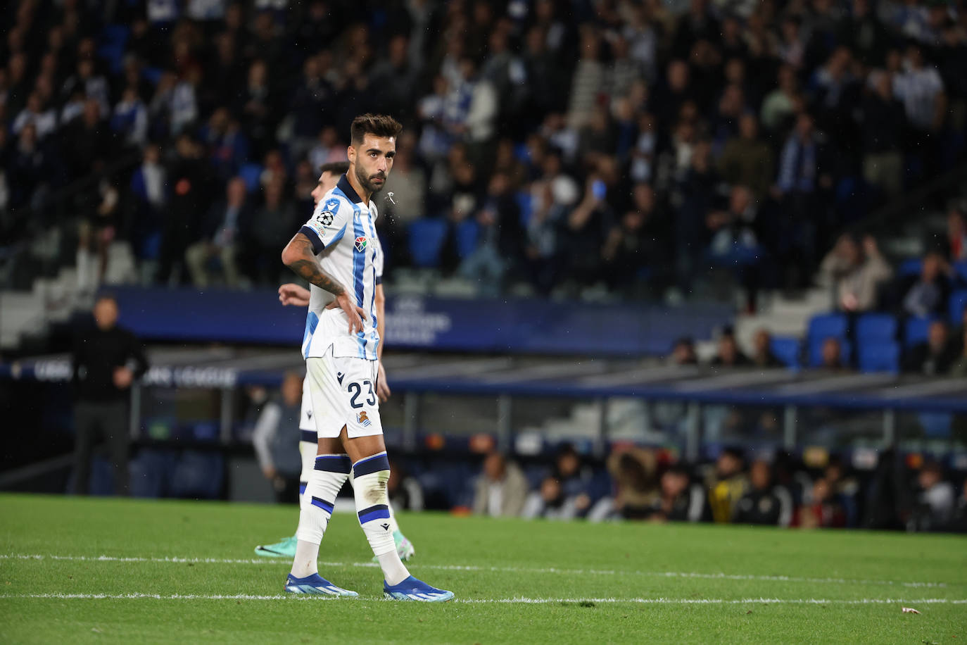 La mejores imágenes del Real Sociedad - Benfica