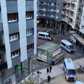 Cuatro detenidos y diez atendidos en los incidentes previos al Real Sociedad - Benfica