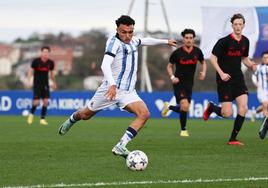 El balón parado condena a la Real Sociedad contra el Salzburgo